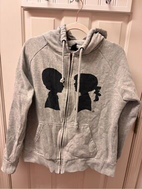 Boy Meets Girl grey hoodie